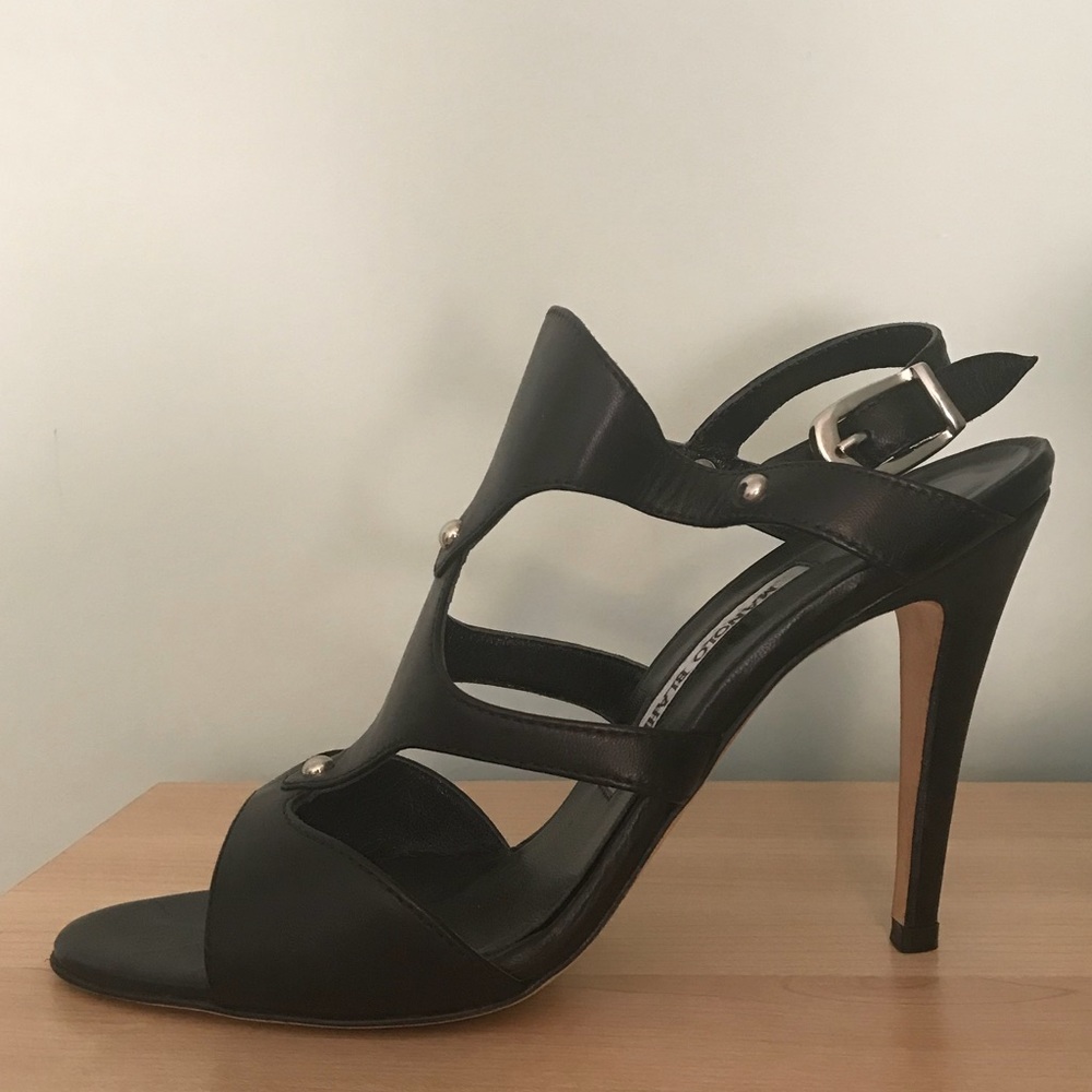 Manolo Blahnik black heels